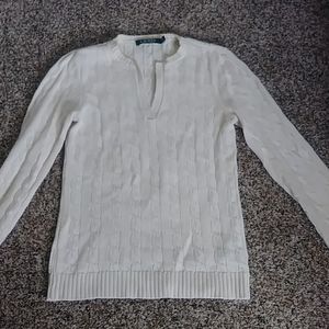 Lauren Ralph Lauren Cream Cable knit
